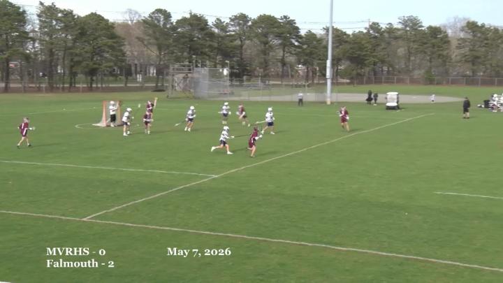 Thumbnail image for MVRHS Boys LAX vs. Falmouth 5.7.26
