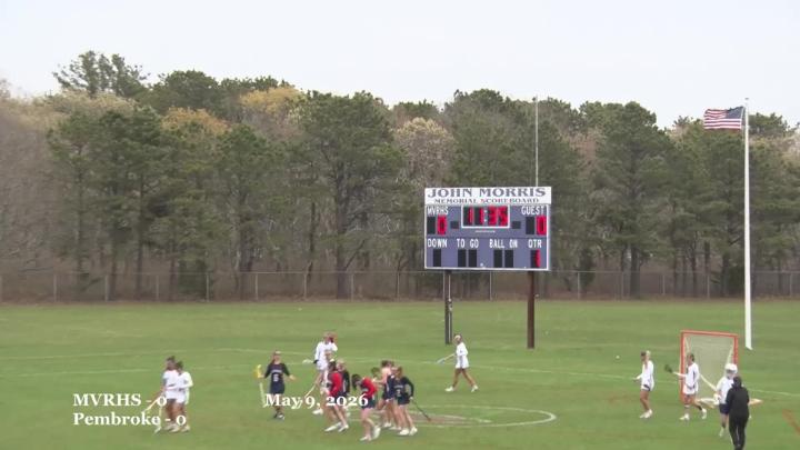 Thumbnail image for MVRHS Girls LAX vs. Pembroke 5.9.26