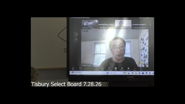 Thumbnail image for Tisbury Select Board 7.28.26