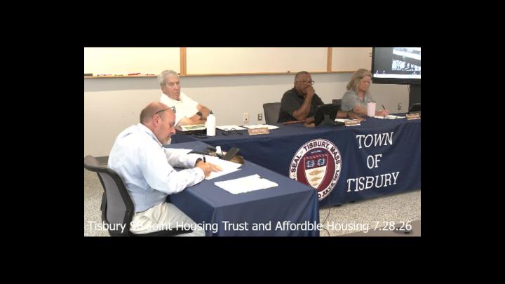 Thumbnail image for Tisbury SB Joint Housing Trust and Affordble Housing 7.28.26